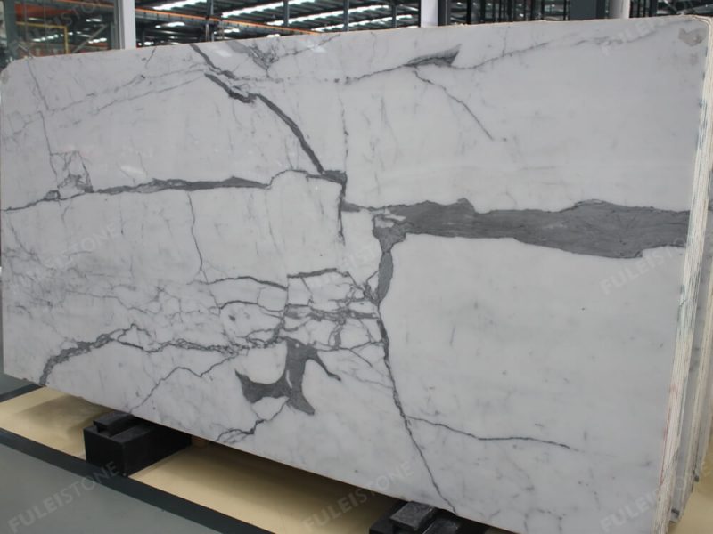 Italy Bianco Statuario Marble Slab and Tiles - Fulei Stone
