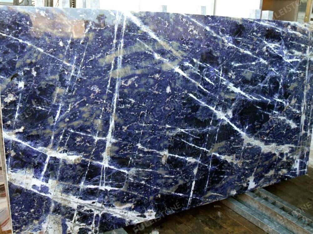 Premium Sodalite Blue Granite Slabs Polished Fulei Stone